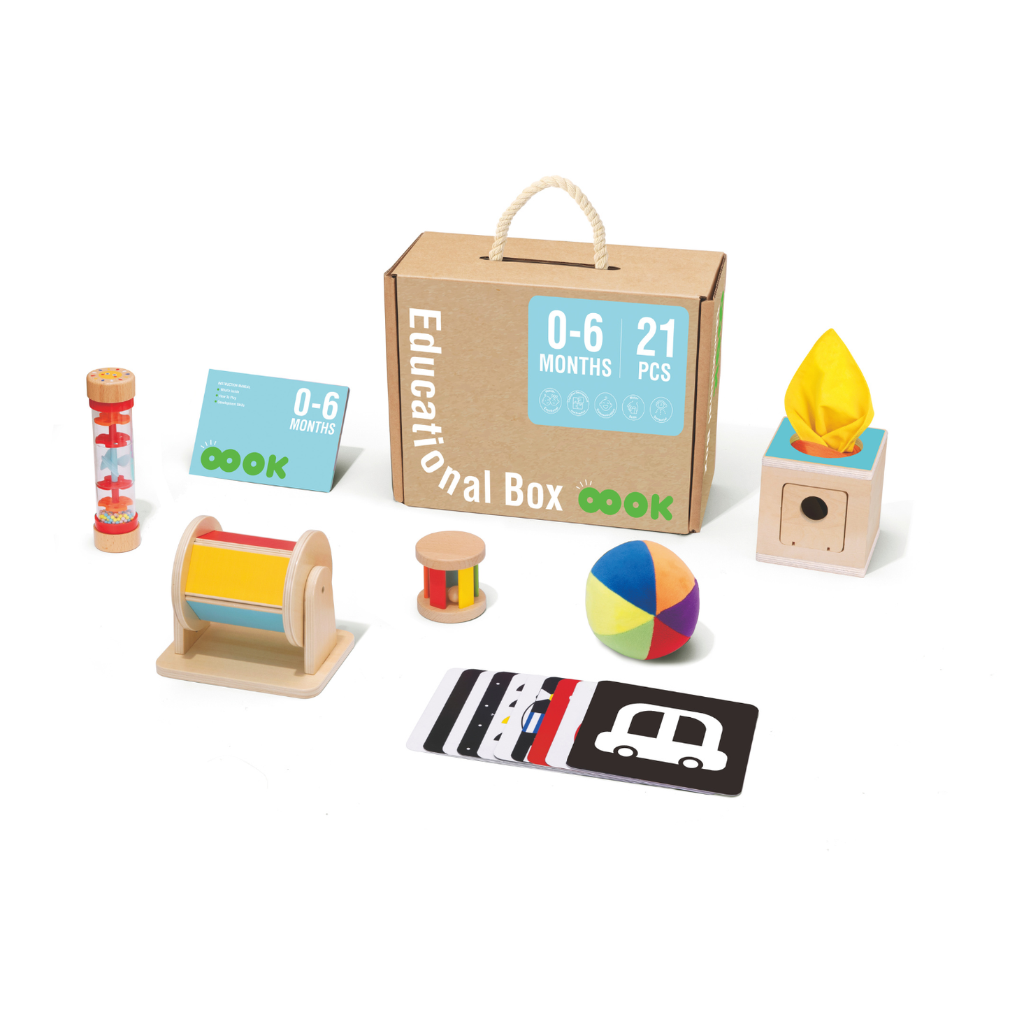 0-6 Month Educational Toy Kit