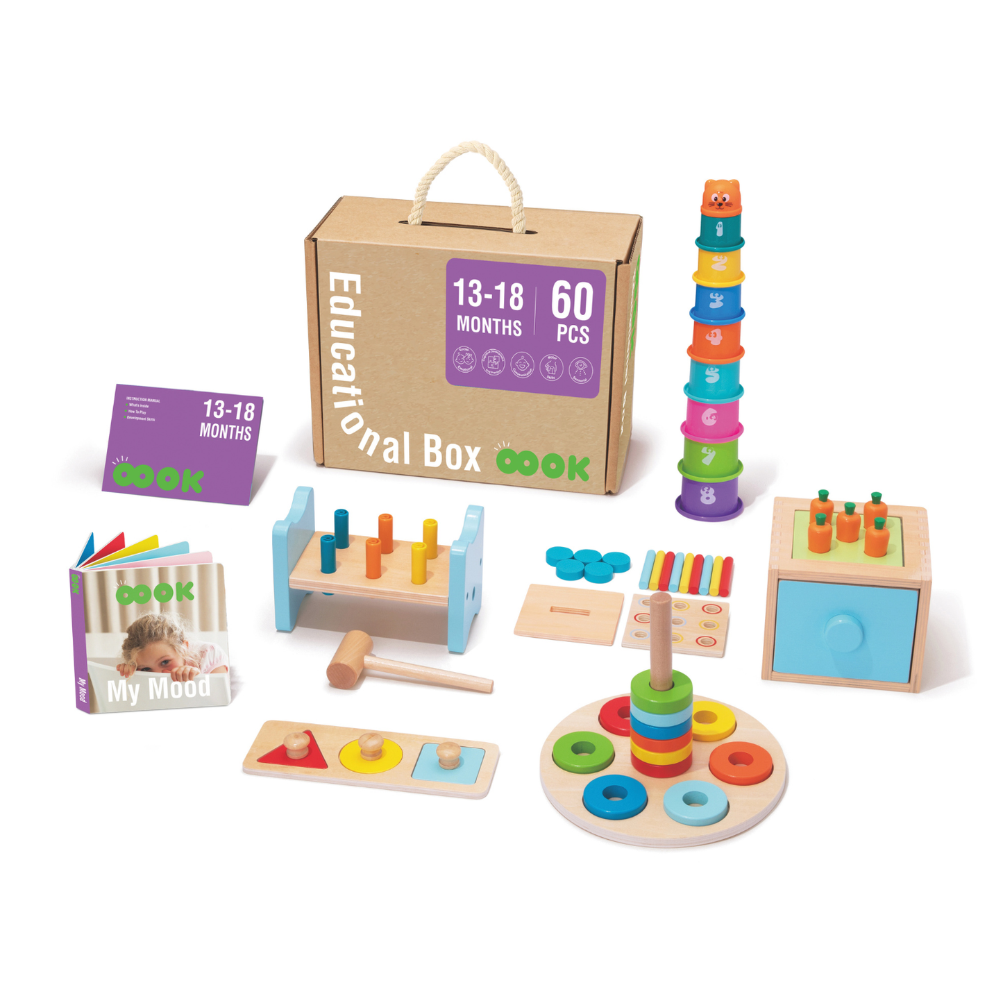 13-18 Month Educational Toy Kit